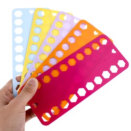 5 Pack Embroidery Floss Organizer Cards, Cross Stitch Thread Organizer, Embroidery Thread Holder for Thread Craft DIY Sewing Storage Multicolor