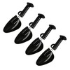 Happysnow 5 Pairs Practical Plastic Length Adjustable Men's Shoe Tree