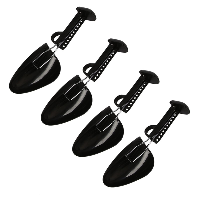 Happysnow 5 Pairs Practical Plastic Length Adjustable Men's Shoe Tree