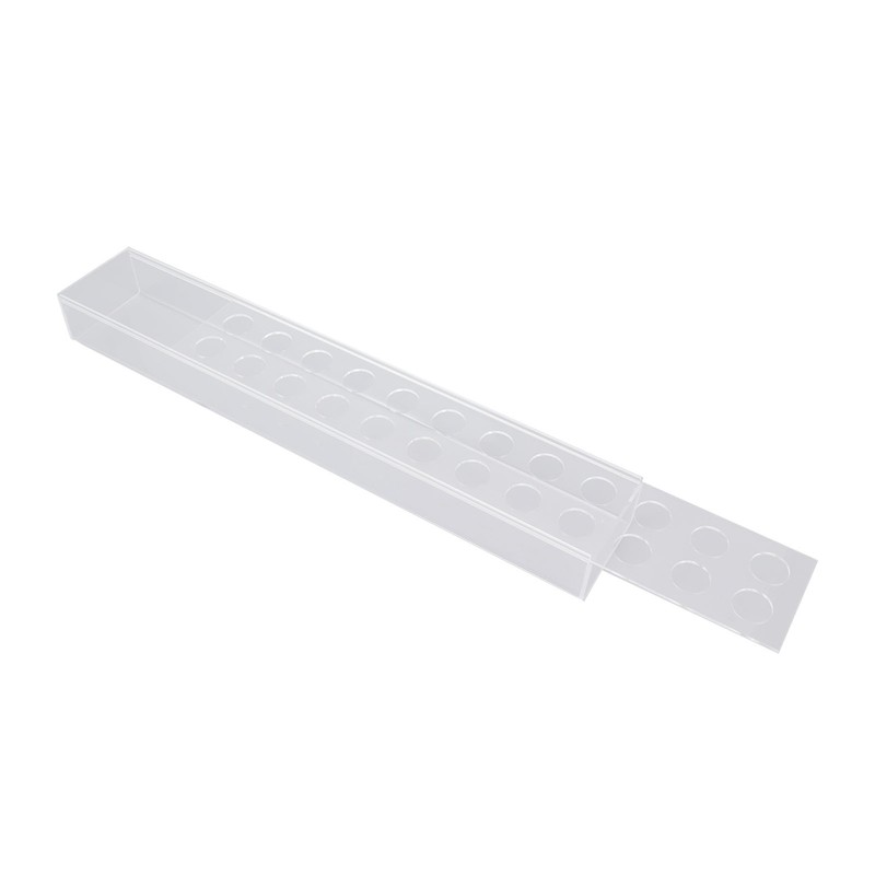Acrylic Flower Vase Clear Rectangular Centerpiece Box Home Decoration for