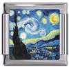 Starry Night Italian Charm