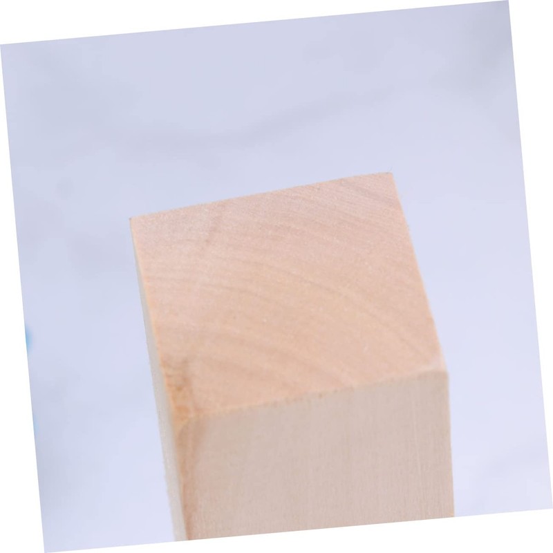 Gatuida DIY Handmade Natural Beech Wood Block Small Craft Plank