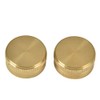 Sanpaint 2 Pack 3/4" Brass Garden Hose End Caps with