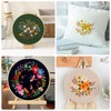 Embroidery Kit 4 Pieces Embroidery Set Beginners, Embroidery Set Adults,