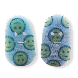 2 Scour Daddy Replacement Heads for Dish Daddy Scrub Daddy Refills for Dish Wand Scratch-Free Smiling Scrubbers Scouring Pads for Kitchen Bathroom Home Office Indoor or Outdoor Cleaning