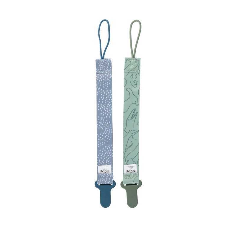 Nuby Pacifinder Baby Pacifier Clip - (2-Pack) - Pacifier Holder