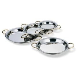 AG 913124 18-8 Stainless Steel Paella Pot, 9.4 inches (24 cm)
