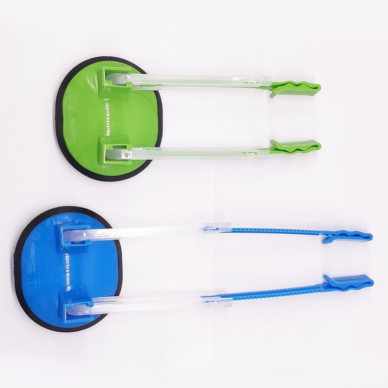 ZARSIO Adjustable Baggy Rack Holders Zip Lock Bag Holder Clip