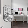 MiLocks TKK-02SN Tkk-Sn Digital Door Knob Lock with Electronic Keypad,