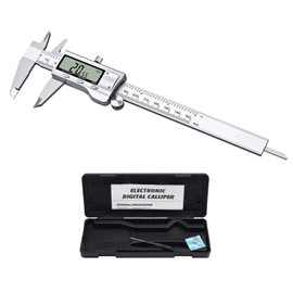H35C Digital Caliper 0-150 mm/0-6 Inch Calliper Measuring Tools Industrial Caliper LCD Display for Household and Industrial Measuring Gauge Stainless Steel