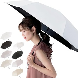 K2 k3 Folding Umbrella, One-Touch, Ultra Lightweight, For Both Sunny and Rainy Weather, UV Protection, 100% Shade, 100% Shade, Foldable, Parasol, Bi-Color, Unisex, UV Protection, Sunburn Protection,