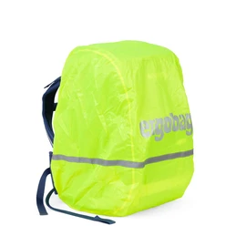 Ergobag Waterproof Rain Cover for School Backpacks, Fluorescent Colours, Reflectors, Elasticated Yellow