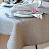 Linen & Cotton Florence Luxury Tablecloth with Hemstitch - 100%