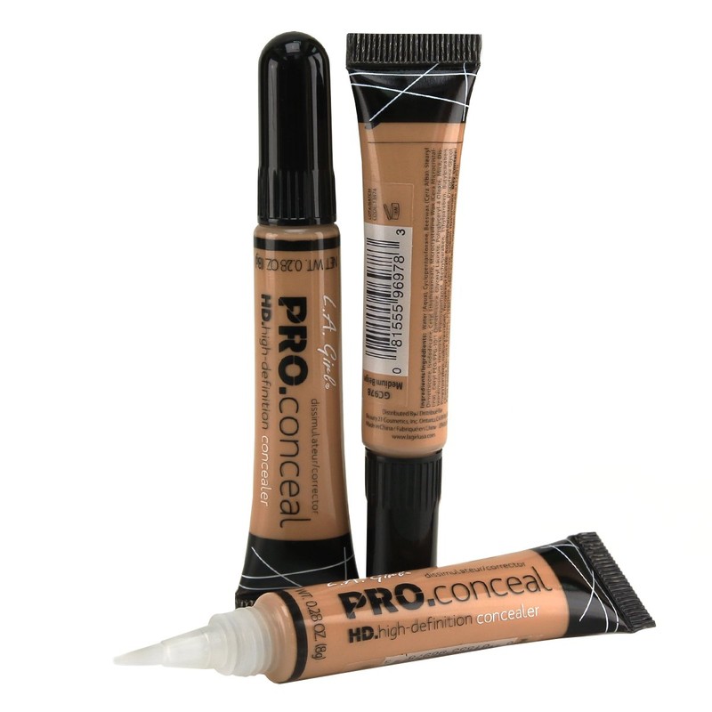 LA Girl HD Conceal High Definition Concealer (Medium Beige)(pack of