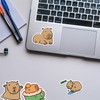 Capybara Stickers, Pack of 50, Kawaii Capybara Stickers, Children's Waterproof