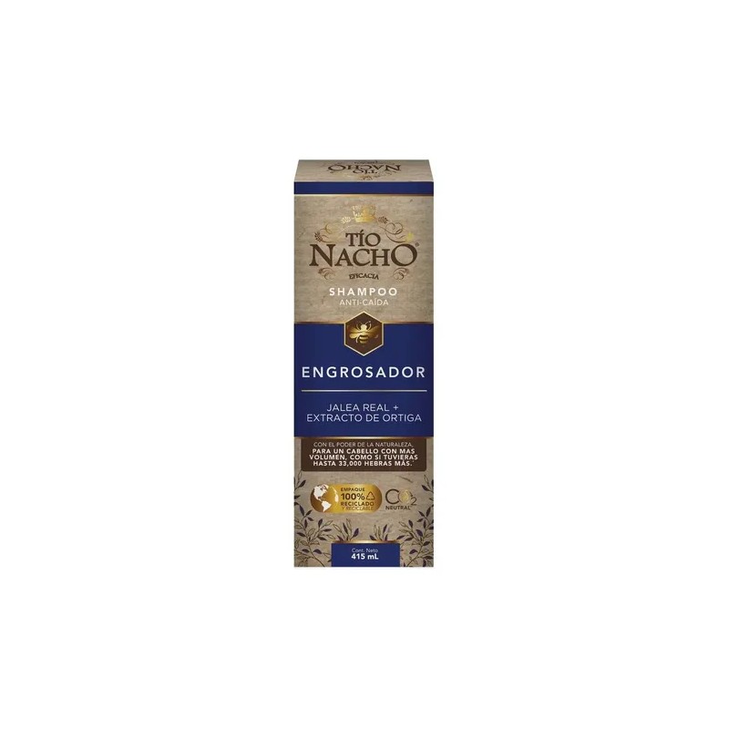 Tio Nacho Shampoo Engrosador Anti-caída Fortalecedor 415 Ml