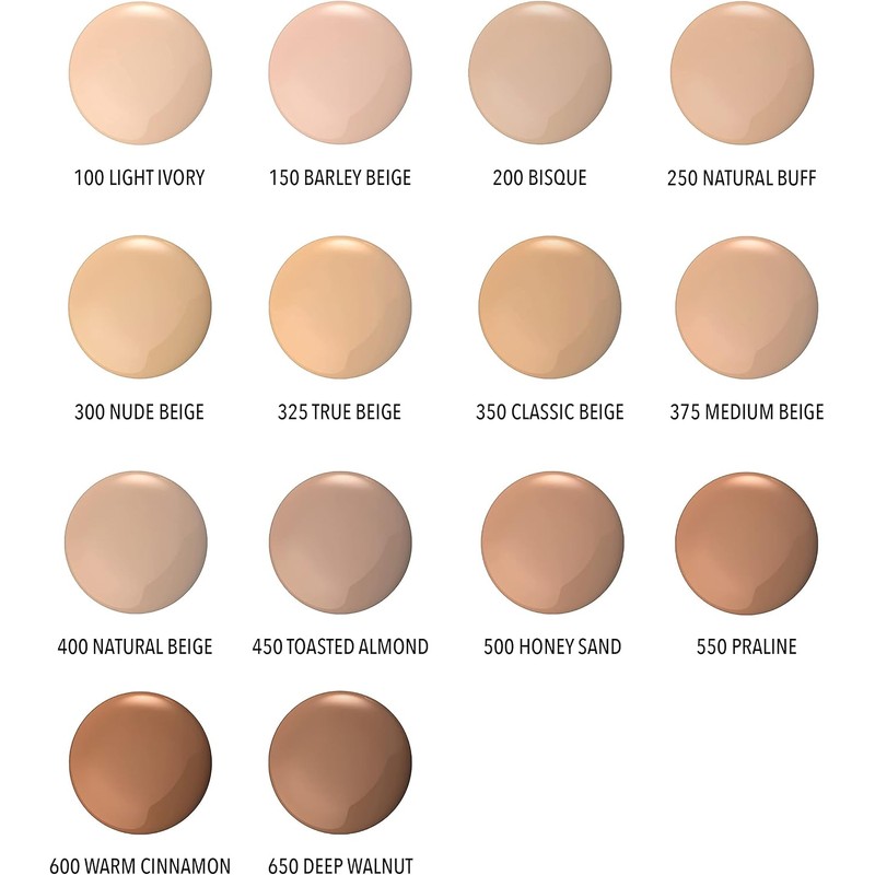 Bases de maquillaje Moira Complete Wear Foundations (CWF550)