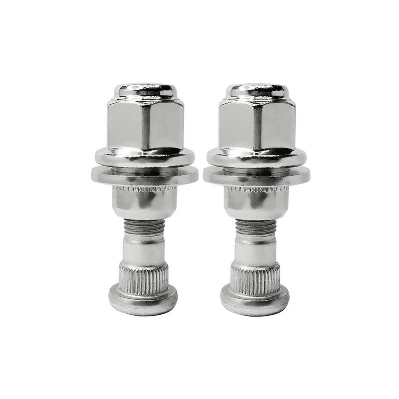 Mysttoo M12x1.25 Chrome Wheel Lug Stud Nut Set Compatible with