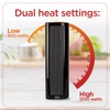 BLACK+DECKER Ceramic Space Heater with Adjustable Thermostat, Tower Heater for