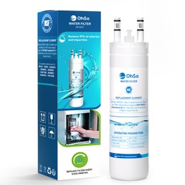 Replacement Water Filter for Frigidaire WF3CB, Pure Source 3, Compatible with WF425, 706465, 242086201, 242086203, 242294501, 242069601, 242294501, 242017800, AP4567491, Height 9 Inch, 1 Pack