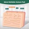 Ultrassist Suture Kit, Complete Suture Practice Kit with Skin Pad