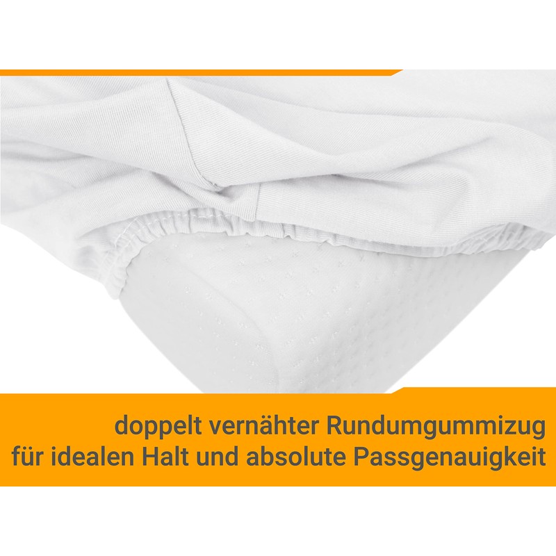 npluseins Fitted Covers For Health Pillows In The Size S-XL,