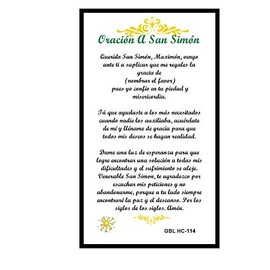 Hermano Simón San Simón Maximón Santo Folklórico de Guatemala Bebedor Fumador y Mujeriego Tarjeta de Rezo