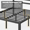 BOSRII Premium Quality Twin Size Bed Frame - Reinforced Thickened