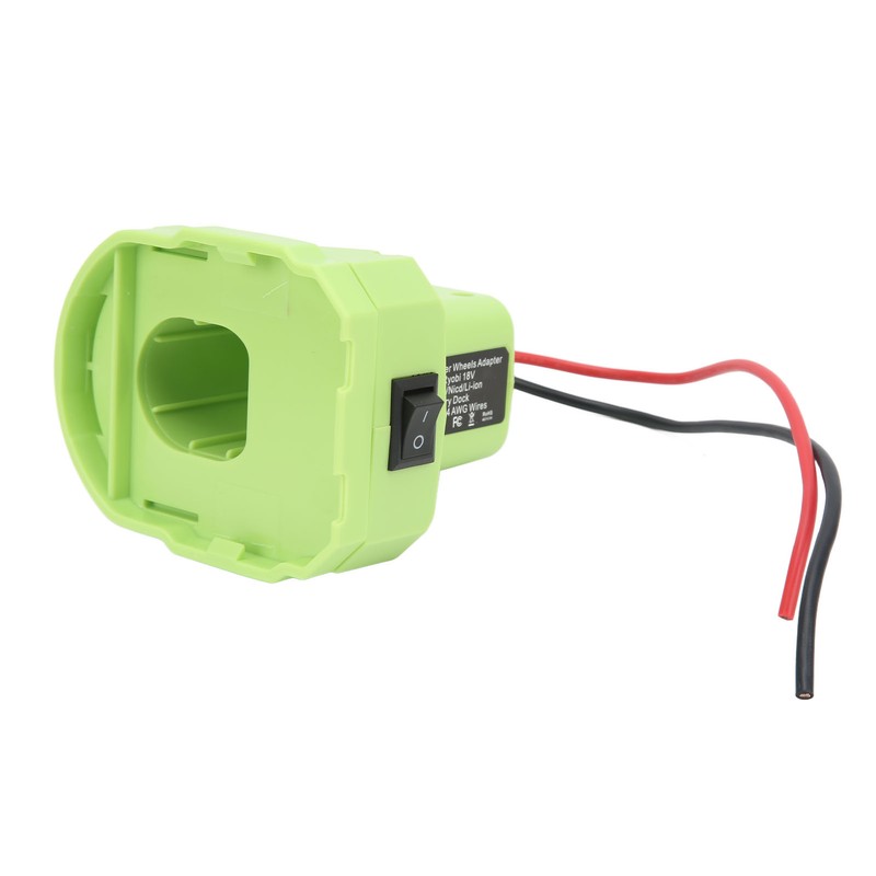 Battery Adapter Converter Dock Power Connector 14AWG with Switch for