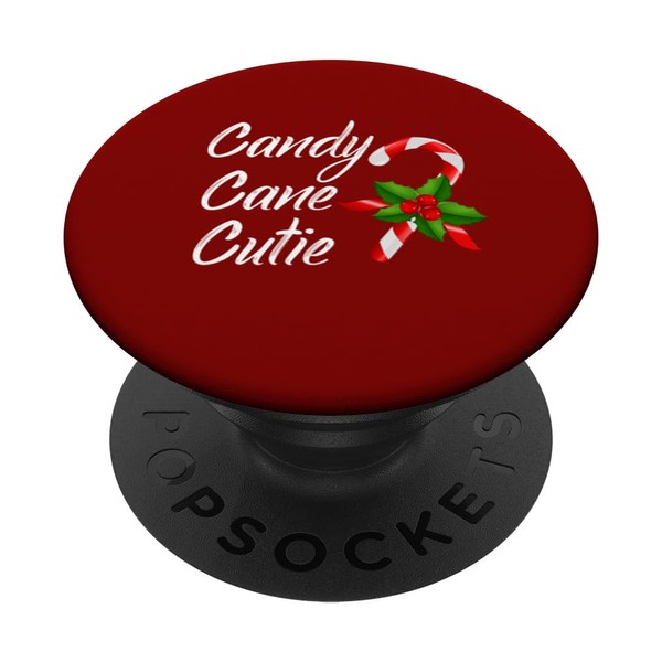 Candy Cane Cutie Funny Christmas Stocking Stuffer Holiday PopSockets Standard