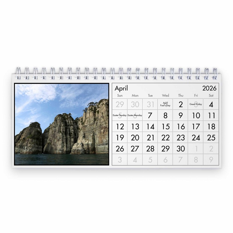 Korea 2026 Desk Calendar
