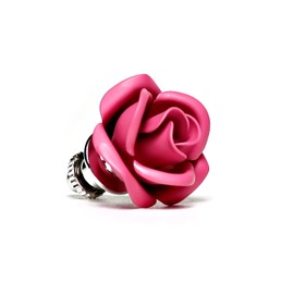 KIETH Lapel Pin Pin Brooch Pin Badge Rose Flower Pink Made in Japan