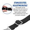 UOIENRT 4 PCS Marine Grade Double Snap Hook Strap and