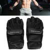 Hand Taekwondo Gear Glove Half Finger Safe Adjustable Wrist Band