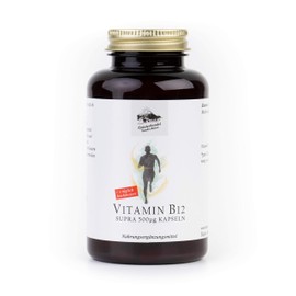 KRÄUTERHANDEL SANKT ANTON - Vitamin B12-500 mcg Vitamin B12 - High Dose - Laboratory Tested - German Premium Quality (185 Capsules)