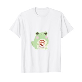 yume kawaii cute aesthetic chocolate frog milk T-Shirt