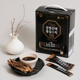 Eeconomy 이경제 공빛진액 홍삼스틱100 2박스(200포/200일분) 홍삼엑기스 추출액 홍삼즙 데일리 홍삼스틱 에브리데이 This Economy Red Ginseng Stick 100 2 Boxes (200 Packs / 200 Days Supply) Red Ginseng Extract Daily Red Ginseng Stick Everyday