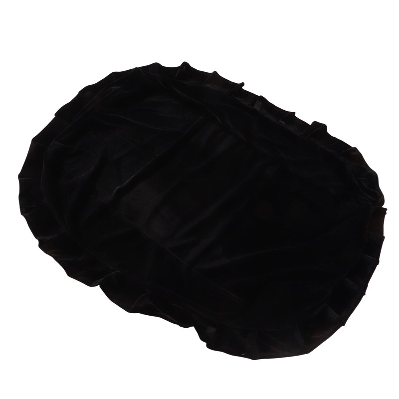 Piano Bench Cover Gold Velvet Non Slip Anti Pilling Soft