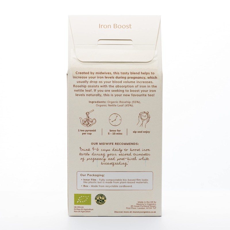 Iron Boost - Organic Herbal Tea | 45g Loose Leaf