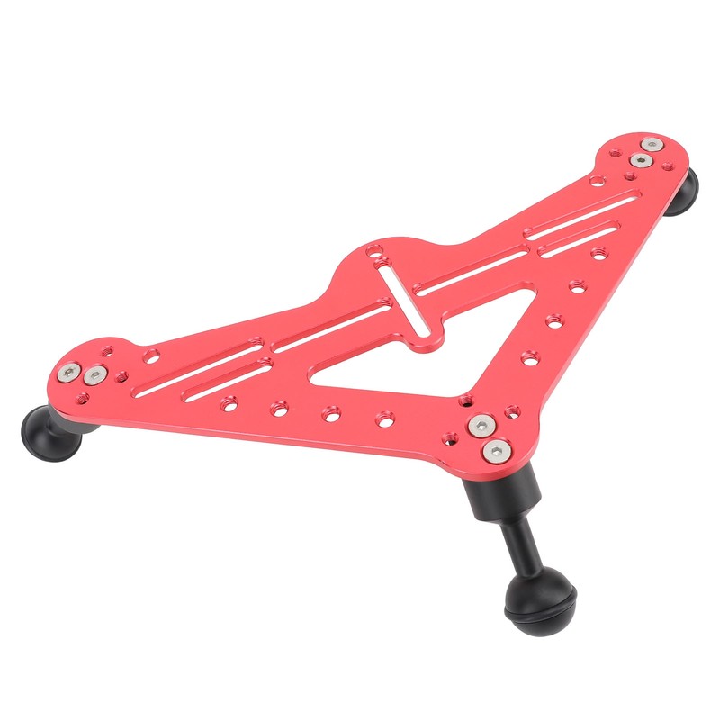 Diving Tray Rig Video Triangular Stabilizer Tripod Base Bracket SLR