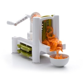 Dexam Spiralizer/Spiral Slicer with 3 Blades, White