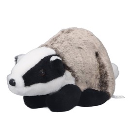 Stuffed Skunk Toy Stuffed Plush Realistic Skunk Doll Soft Plush Animal Toy Gift Decoration for Kids Friends