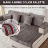 Flannel Sofa Cover, 1/2/3/4-Seater Sofa Covers, Couch Cover, L-Shape Corner