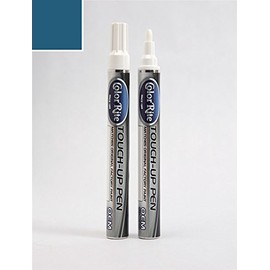 ColorRite Pen Automotive Touch-up Paint for Ford Mustang - Guardsman Blue Poly. F (1964) - Color+Clearcoat Package