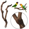 kathson Natural Parrot Perch Bird Stand Pole Wild Grape Stick