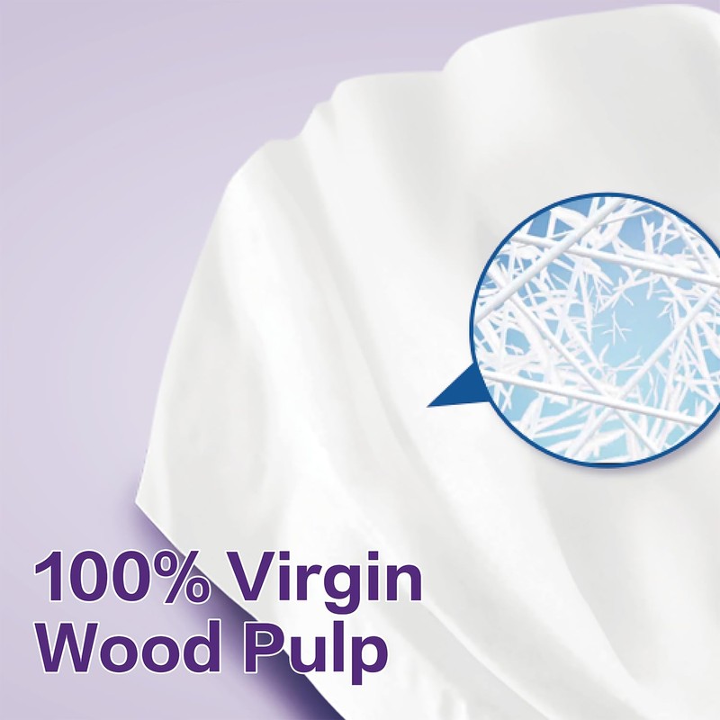 Vinda 3-Ply Ultra Care Facial Tissues, 130 Count Each Box,