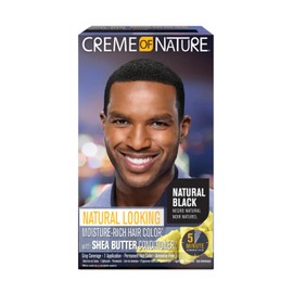 Creme of Nature Men's Haircolor, Black