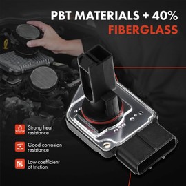 A-Premium Mass Air Flow Sensor [4 Pins] Compatible with Ford Crown Victoria Grand Marquis Lincoln Town Car LS 2000-2002 V6 3.0L 3.9L V8 4.6L Petrol