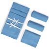 Men's Pure Cotton Handkerchiefs with Hem, Bulk Set Hankies -