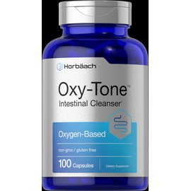Horbäach Oxygen Colon Cleanser | 100 Capsules | Intestinal Cleanser | by Horbaach